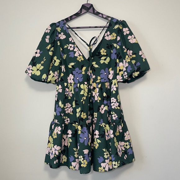Nobody’s Child Women’s Vienna Floral Mini Dress Size 2 - Picture 6 of 11